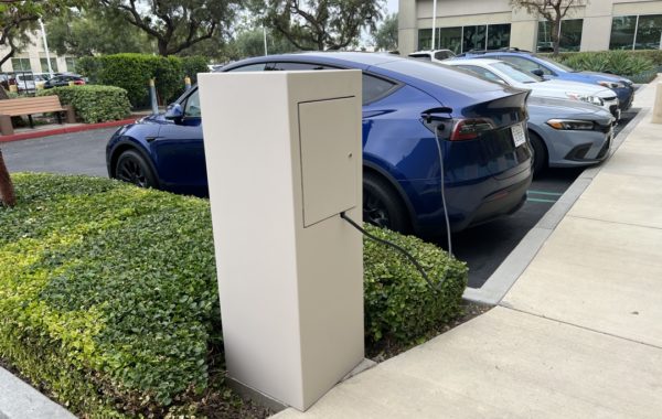 Cover for Electric Vehicle (EV) Charging Station